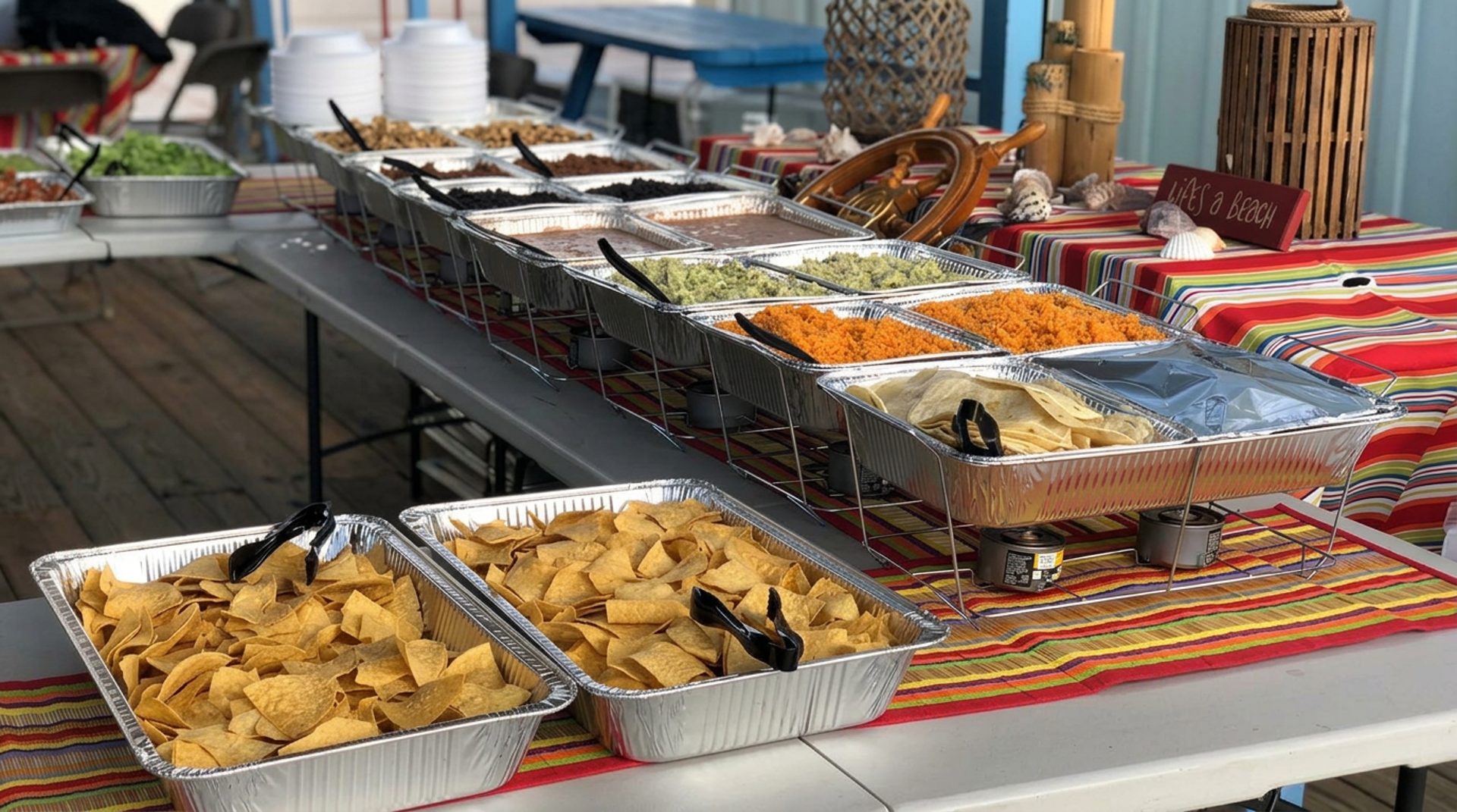 Catering for 300-plus